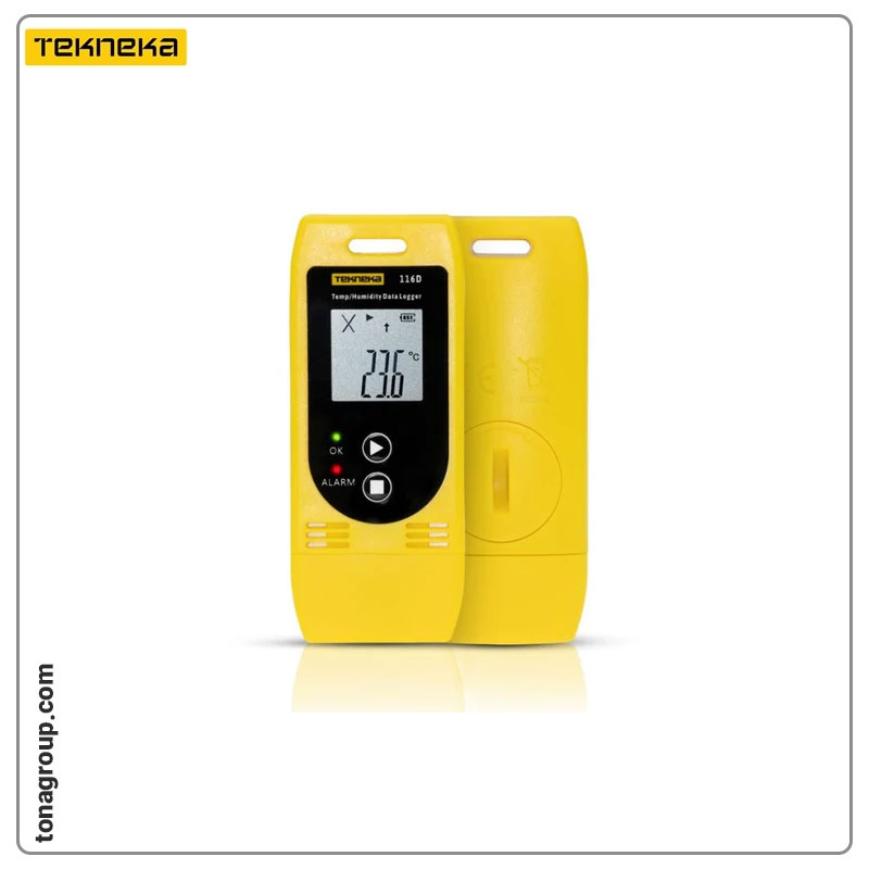 دیتالاگر دما و رطوبت Tekneka116D