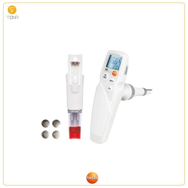 TESTO 205 پی اچ متر مخصوص گوشت