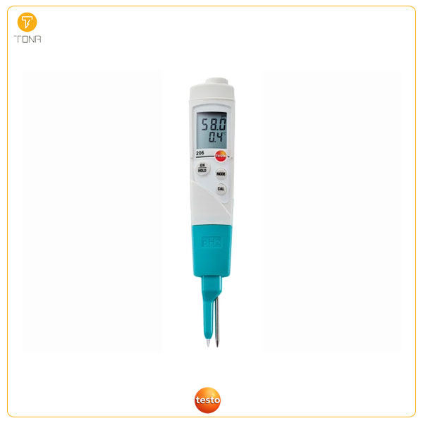 TESTO 206pH2 اسید سنج