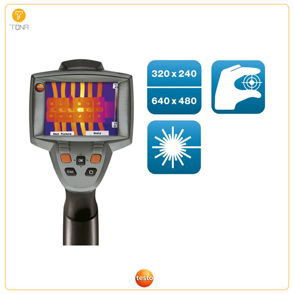 TESTO 882 دوربین عکس برداری حرارتی