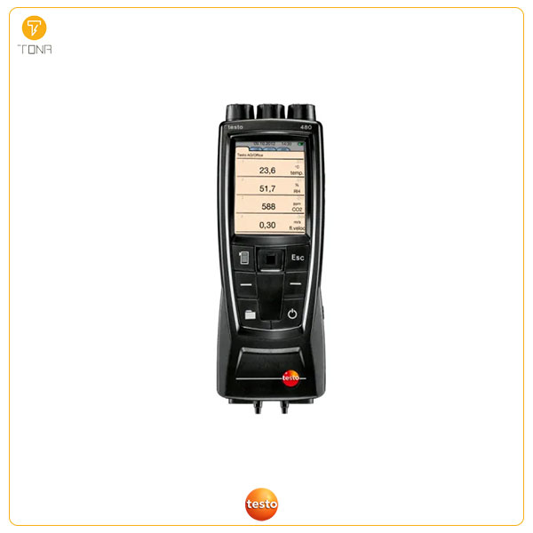 TESTO 480 مولتی فانکشن تهویه مطبوع