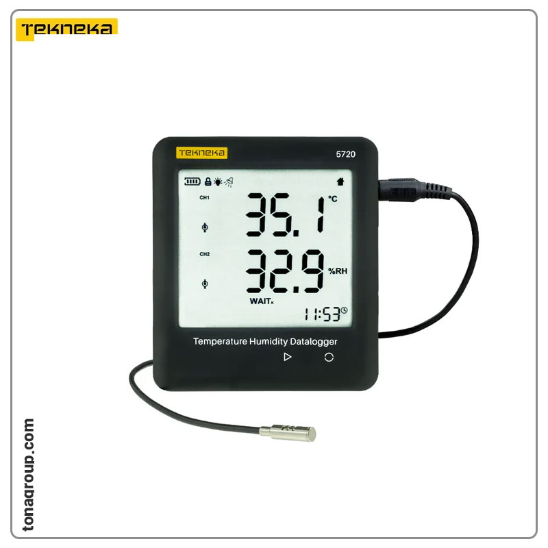 دیتالاگر دما و رطوبت Tekneka5720