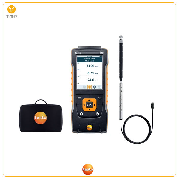 TESTO 440 Vane Probe بادسنج پره ای