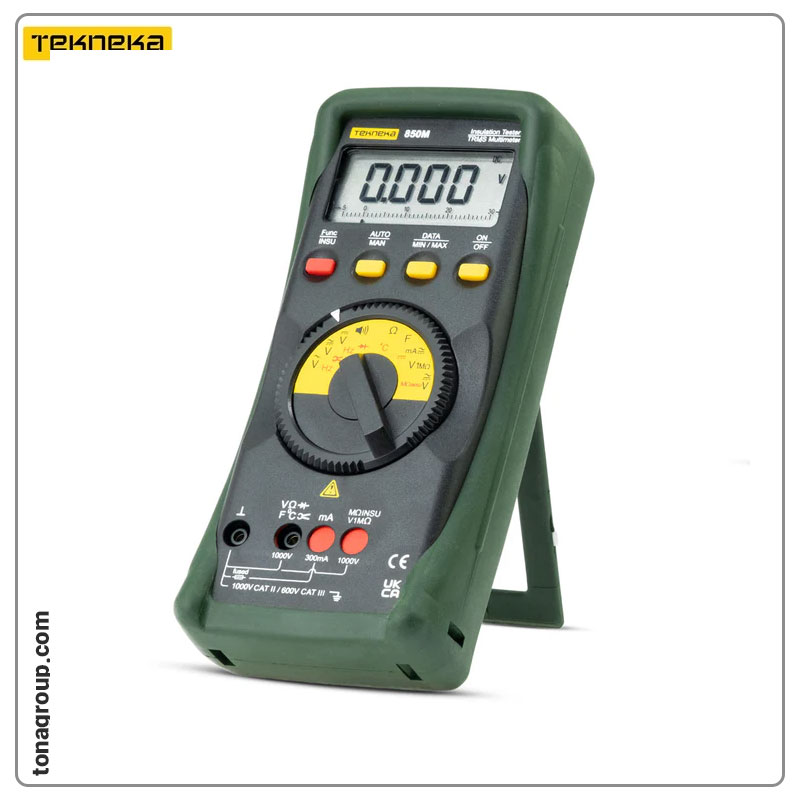 تستر عایق/مولتی‌متر Tekneka850M