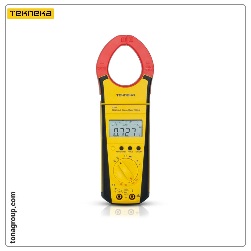 کلمپ‌متر TRMS AC TeknekaC326 1000A