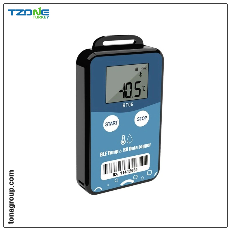 دیتالاگر مدل Tzone BT06 Temperature & RH Bluetooth